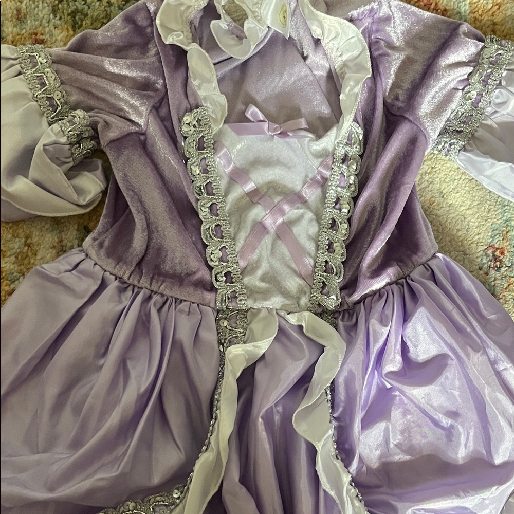 Lavender Princess Kids Costume Size 7/8 - Picture 4 of 7